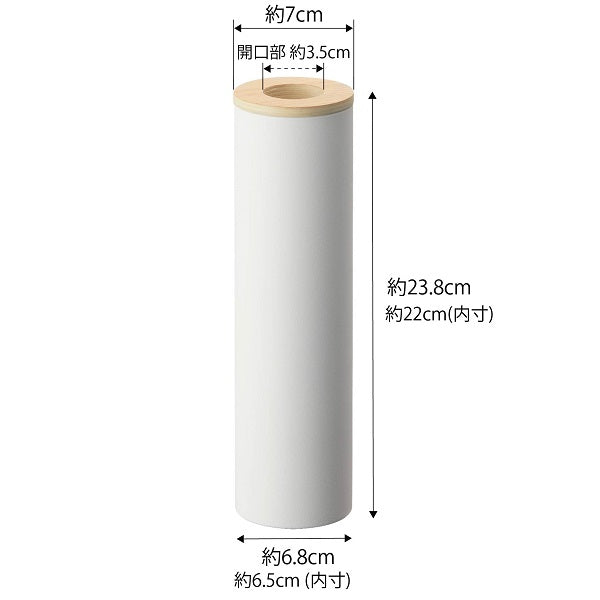 ボトル型ティッシュケース リン Ｓ ナチュラル ／ tower